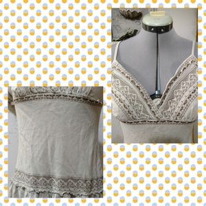 Studio Y Dresses - Buff colored boho dress Studio Y Dresses - Buff colored boho dress